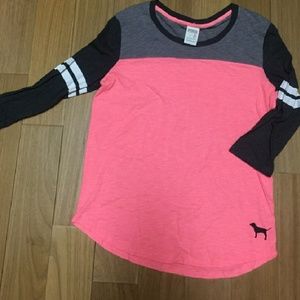 VS PINK 3/4 sleeve T-shirt